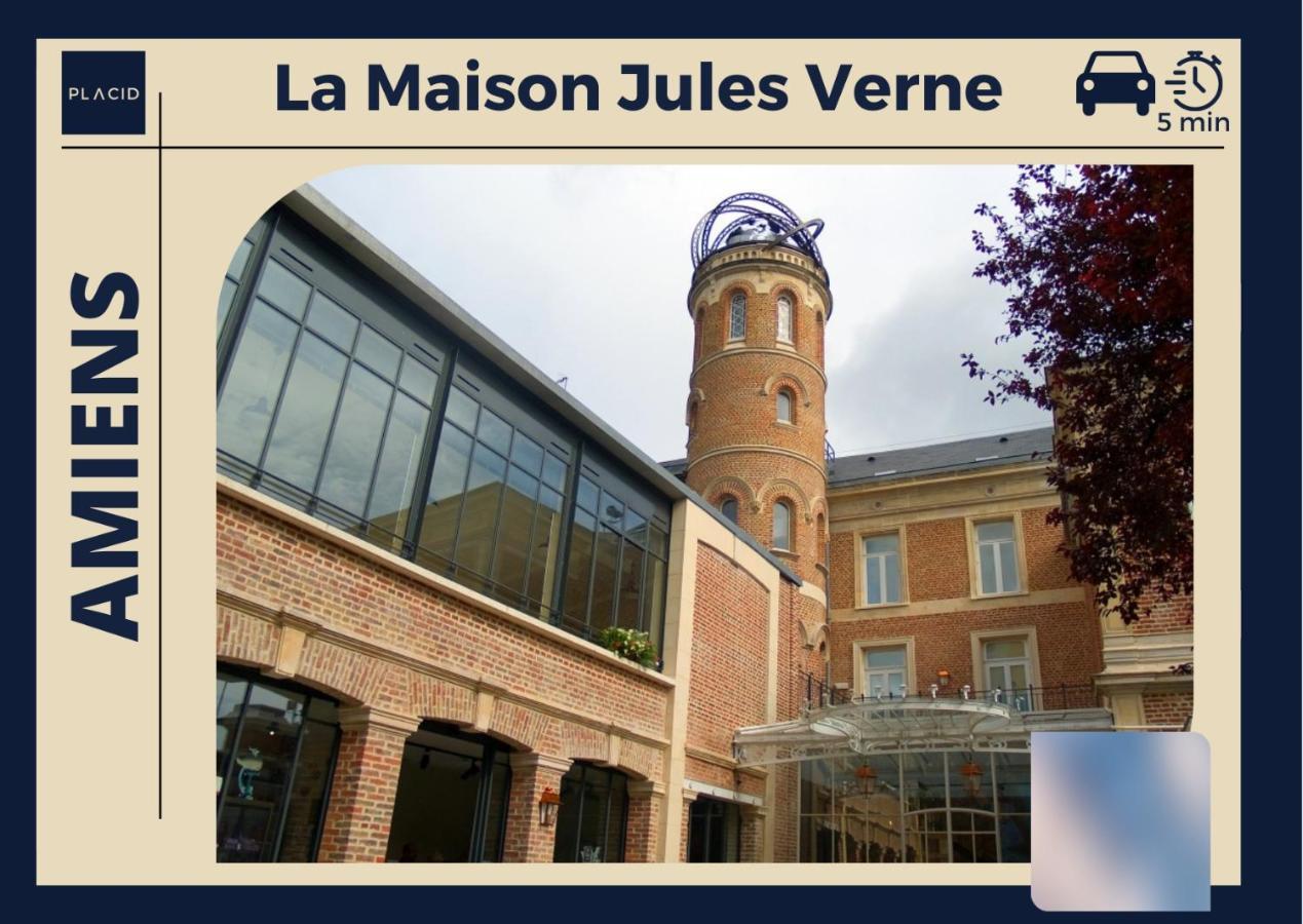 אמיינס Le Carre D'Or - Appartement Confort - Jardin Prive מראה חיצוני תמונה